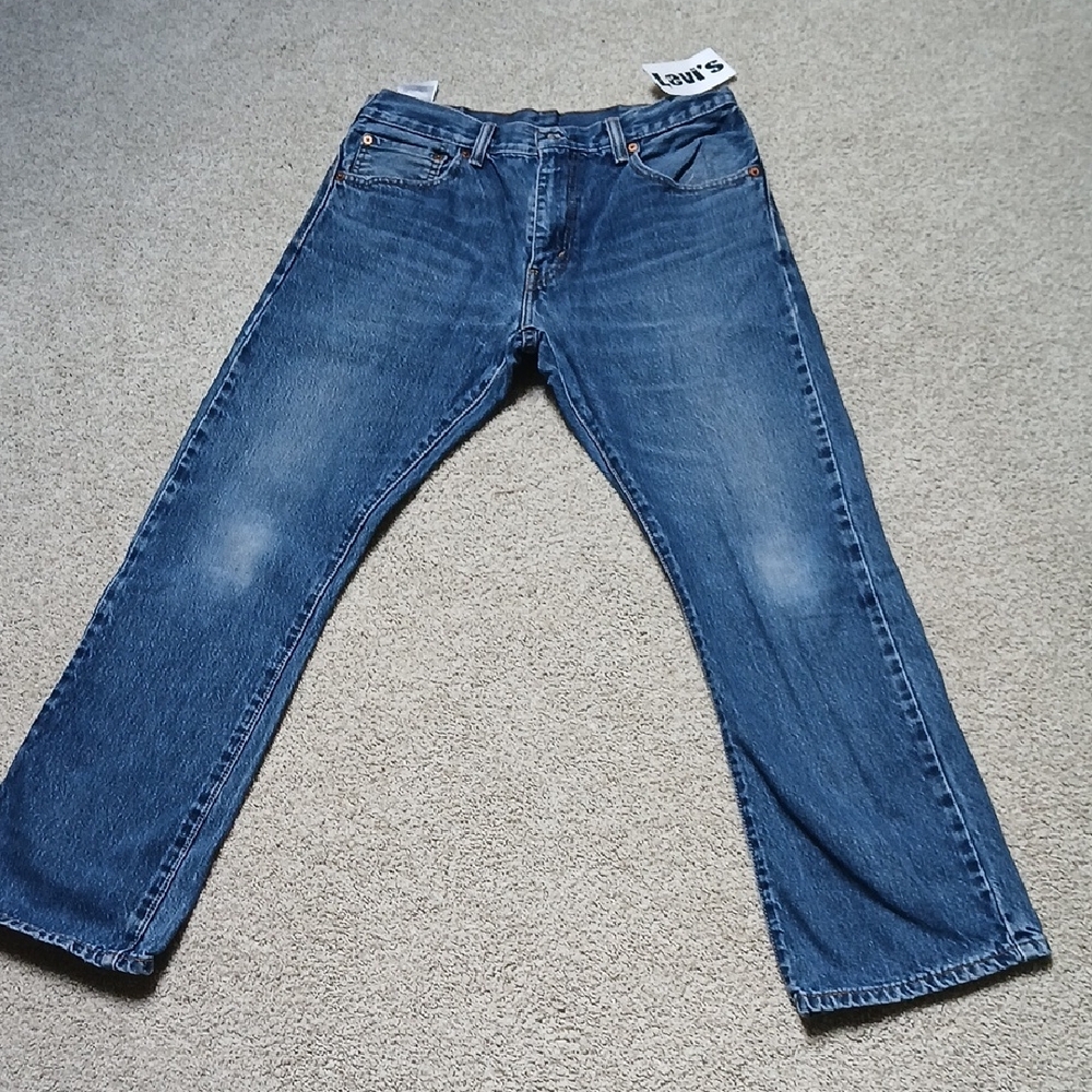Levi’s Strauss 517 Mens Blue Jeans, 32W X 30L